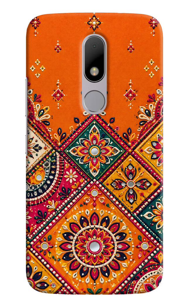 Kutch Glow Moto M Hard Case Back Cover by Casekaro