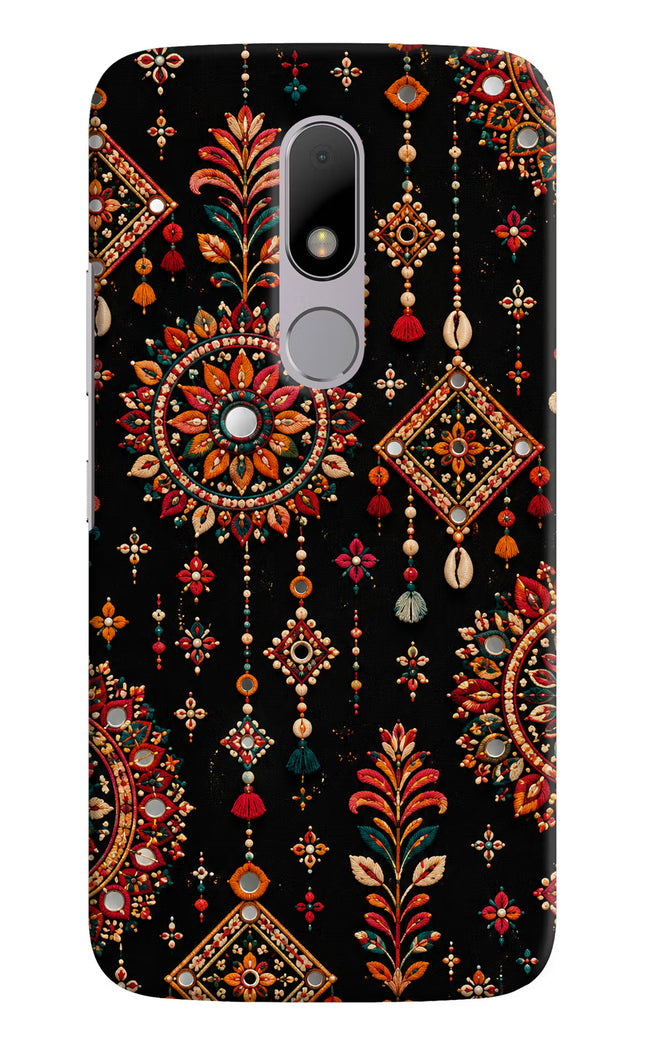 Boho Noir Moto M Hard Case Back Cover by Casekaro