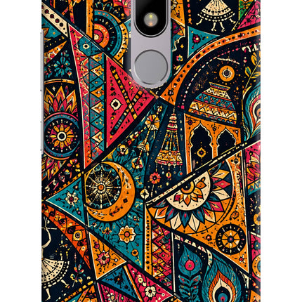 Folk Print Moto M Back Cover