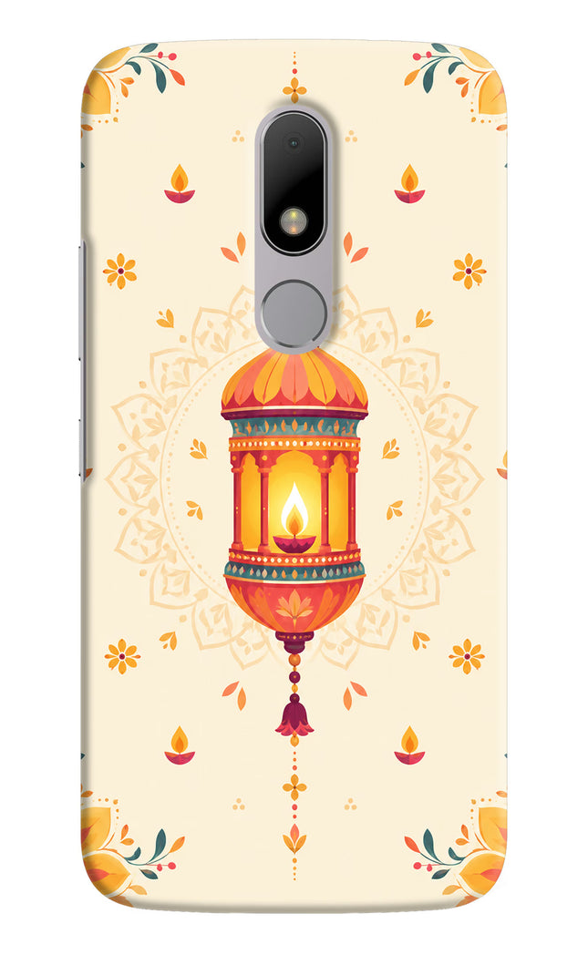 Golden Lantern Moto M Hard Case Back Cover by Casekaro