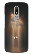 Heavenly Beam Moto M Hard Case Back Cover by Casekaro