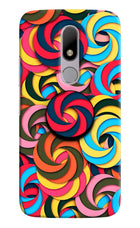 Spiral Pattern Moto M Pop Case by Casekaro