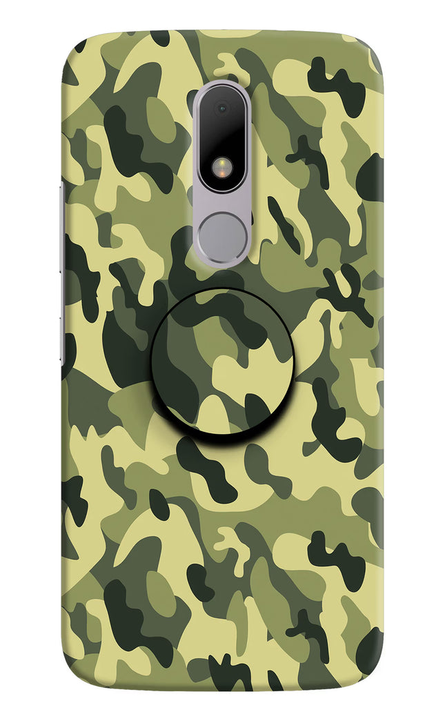 Camouflage Moto M Pop Case by Casekaro