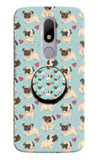 Pug Dog Moto M Pop Case by Casekaro