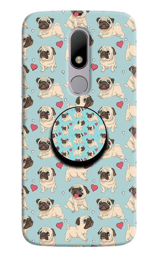 Pug Dog Moto M Pop Case by Casekaro