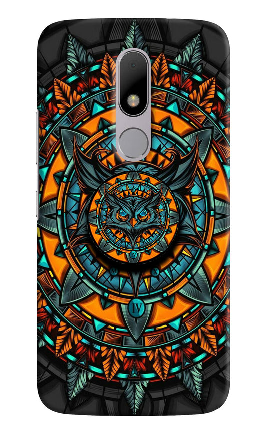 Angry Owl Moto M Pop Case by Casekaro