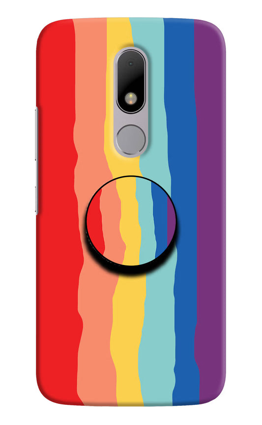 Rainbow Moto M Pop Case by Casekaro