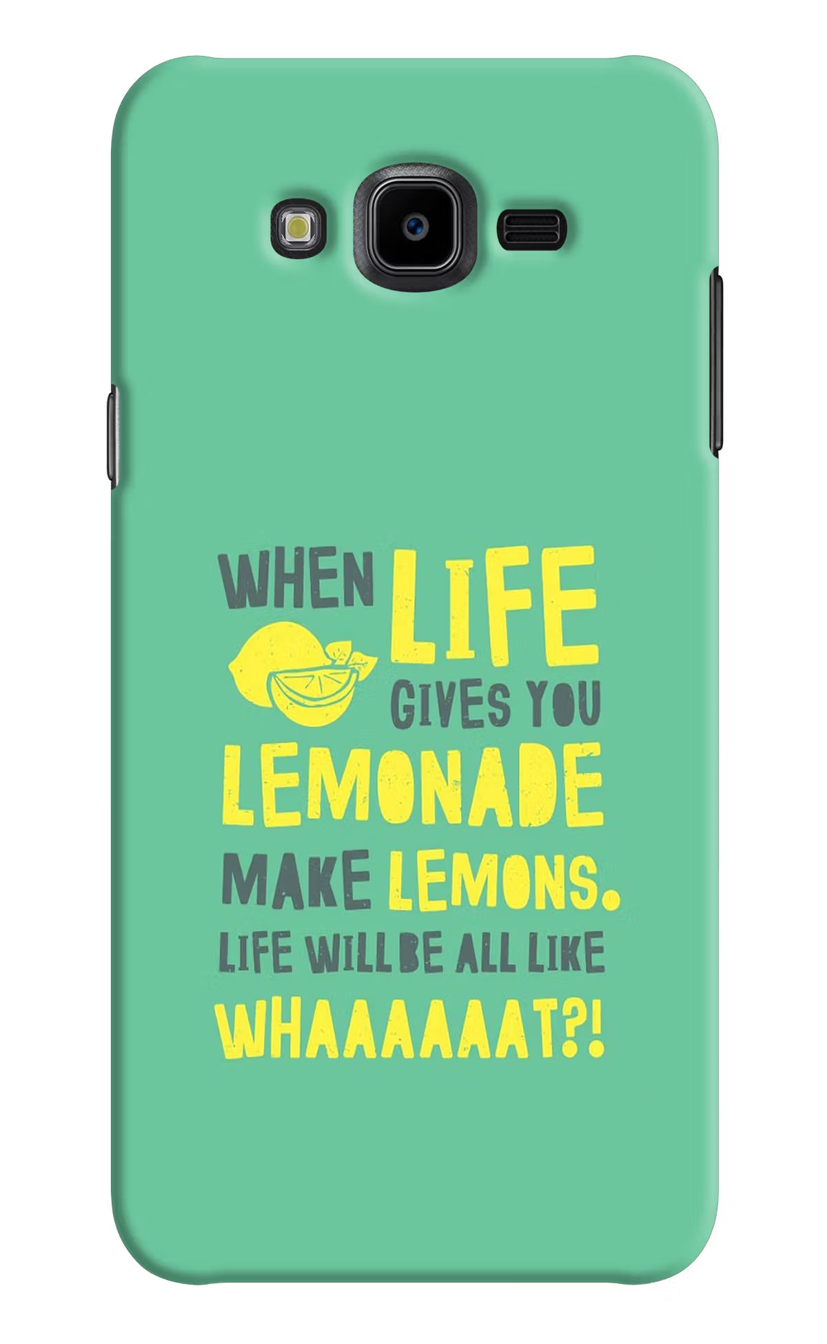 Quote Samsung J7 Nxt Hard Case Back Cover by Casekaro
