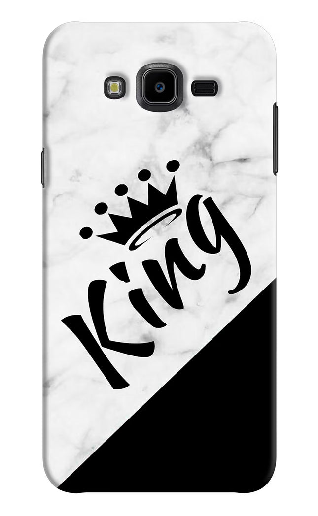 King Samsung J7 Nxt Hard Case Back Cover by Casekaro