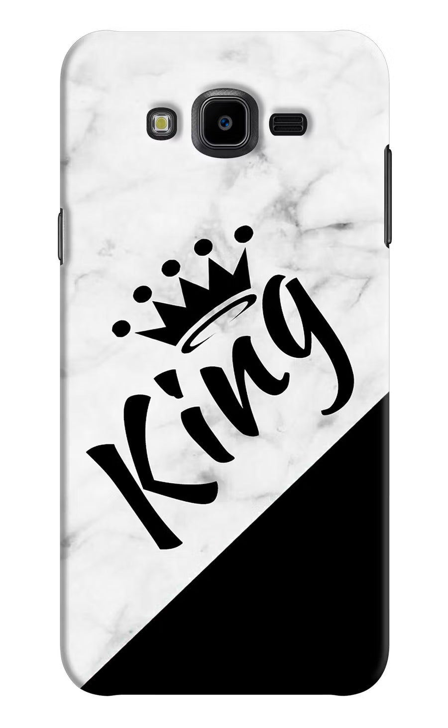 King Samsung J7 Nxt Back Cover, Hard case