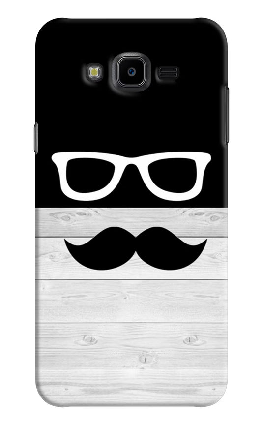 Mustache Samsung J7 Nxt Hard Case Back Cover by Casekaro