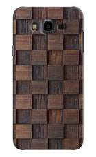Wooden Cube Design Samsung J7 Nxt Hard Case Back Cover by Casekaro