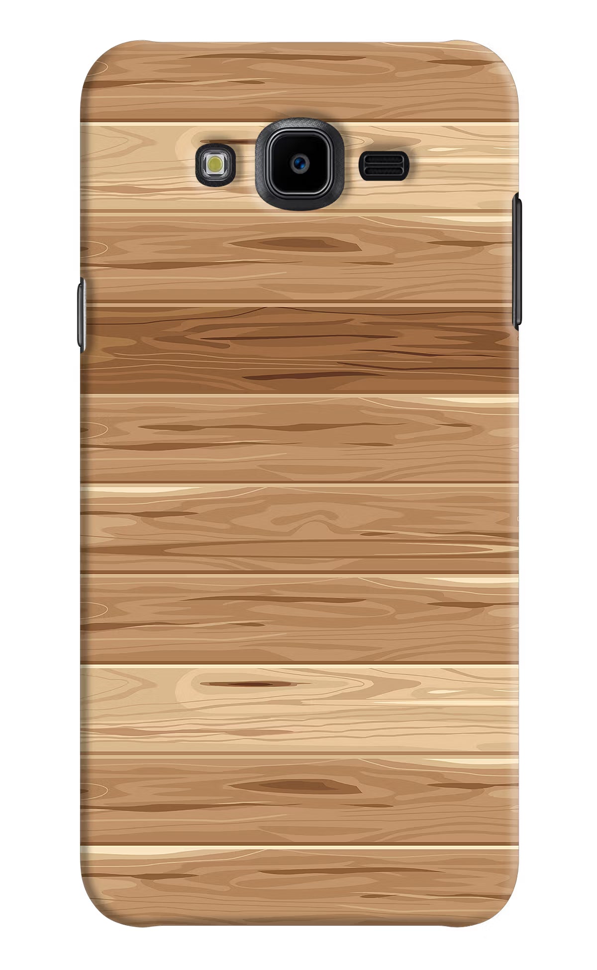 Wooden Vector Samsung J7 Nxt Hard Case Back Cover by Casekaro