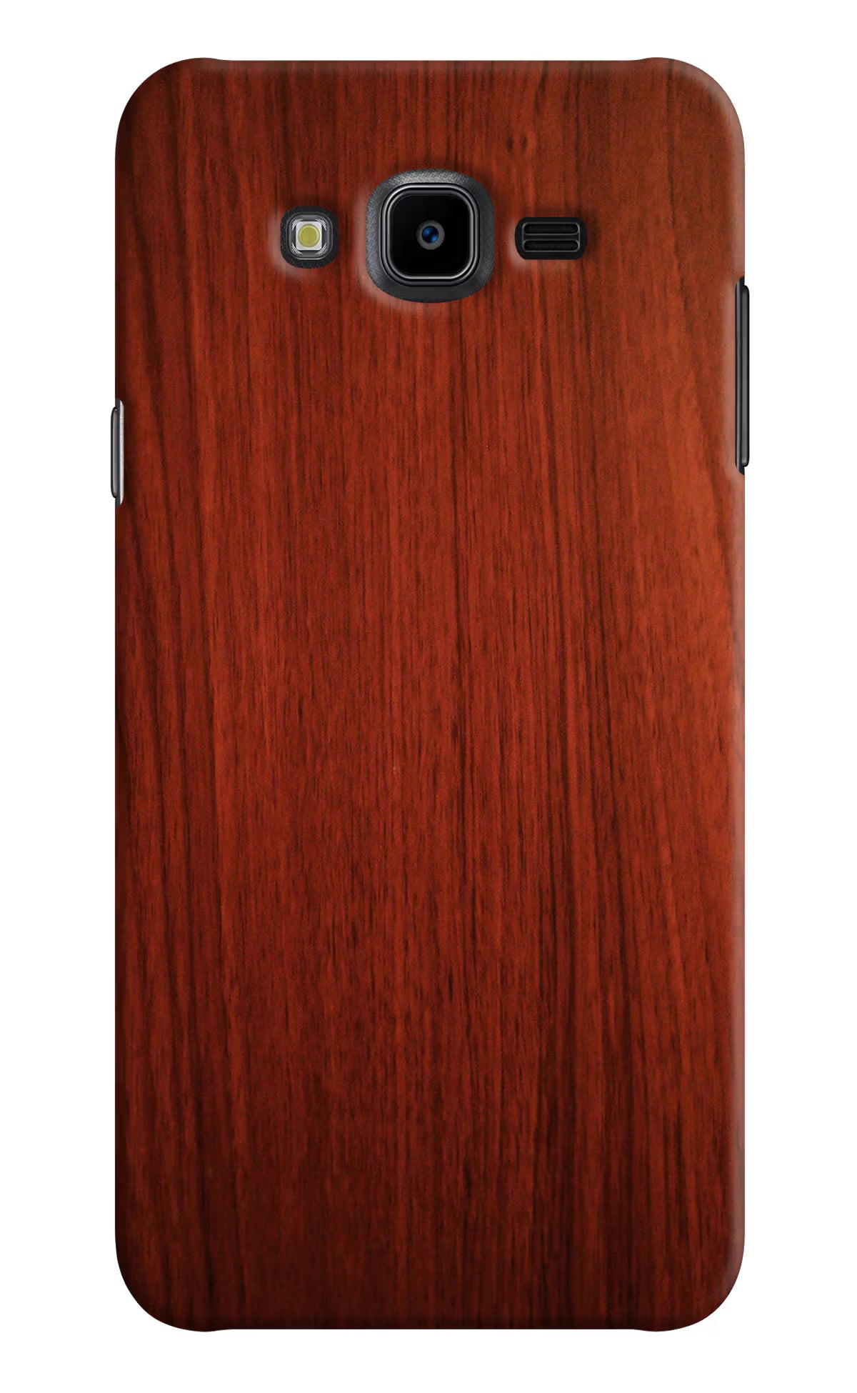 Wooden Plain Pattern Samsung J7 Nxt Hard Case Back Cover by Casekaro