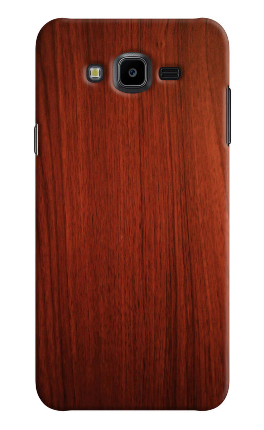Wooden Plain Pattern Samsung J7 Nxt Hard Case Back Cover by Casekaro
