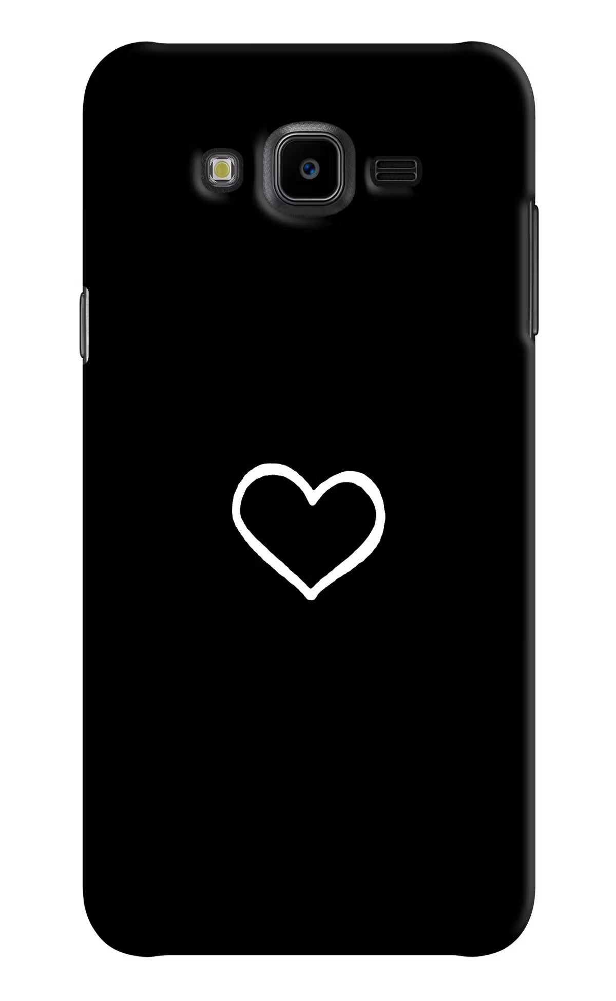 Heart Samsung J7 Nxt Hard Case Back Cover by Casekaro