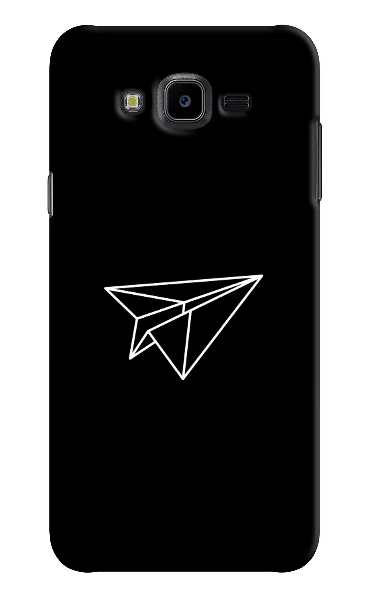 Paper Plane White Samsung J7 Nxt Hard Case Back Cover by Casekaro