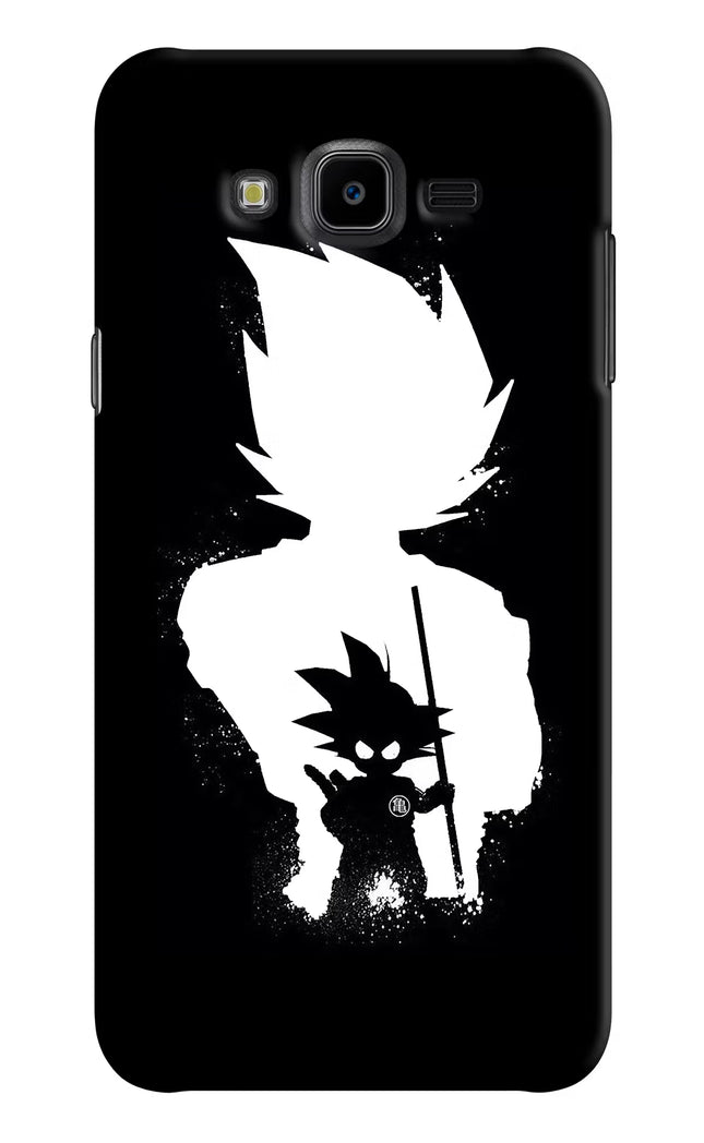Goku Shadow Samsung J7 Nxt Hard Case Back Cover by Casekaro