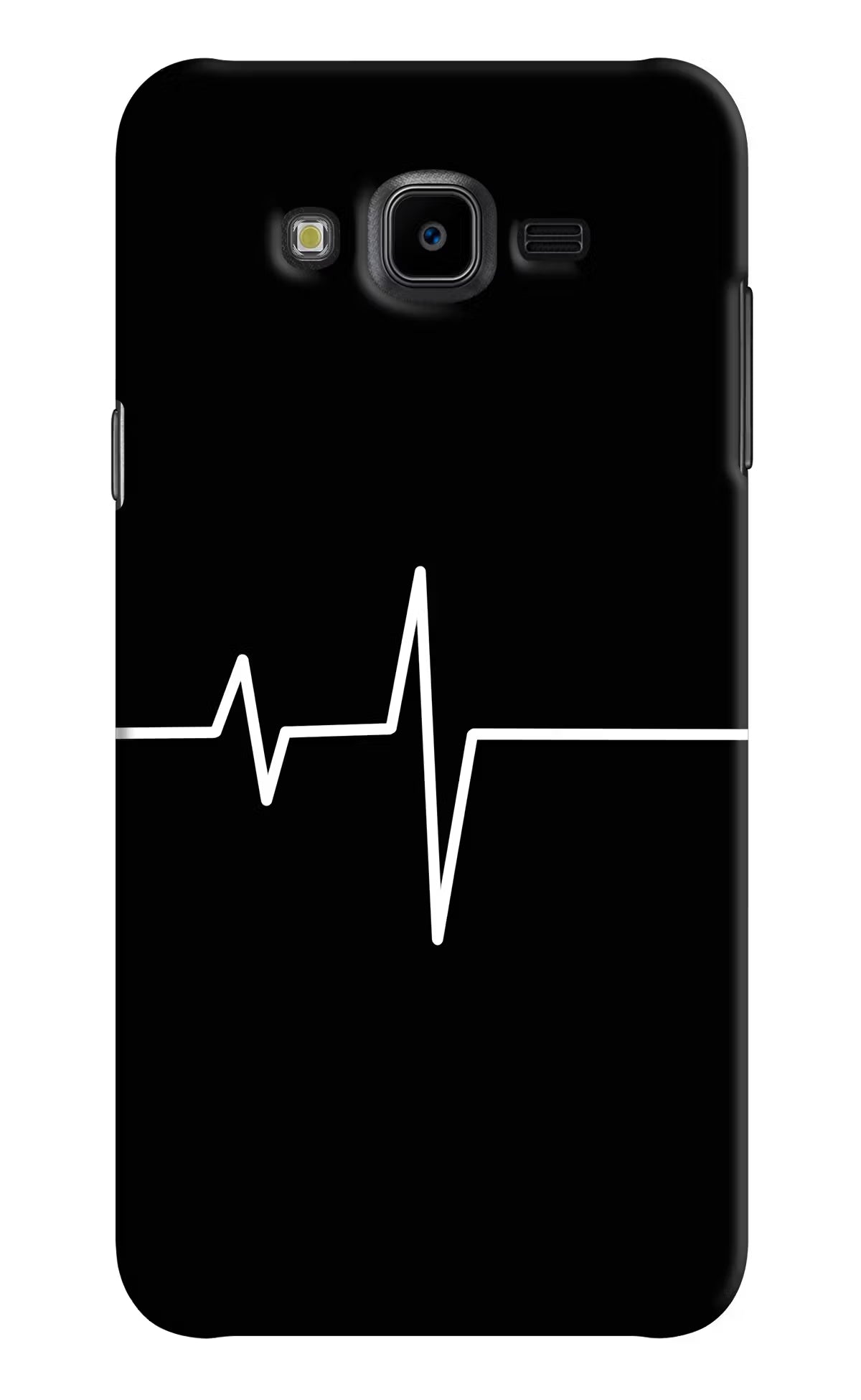 Heart Beats Samsung J7 Nxt Hard Case Back Cover by Casekaro