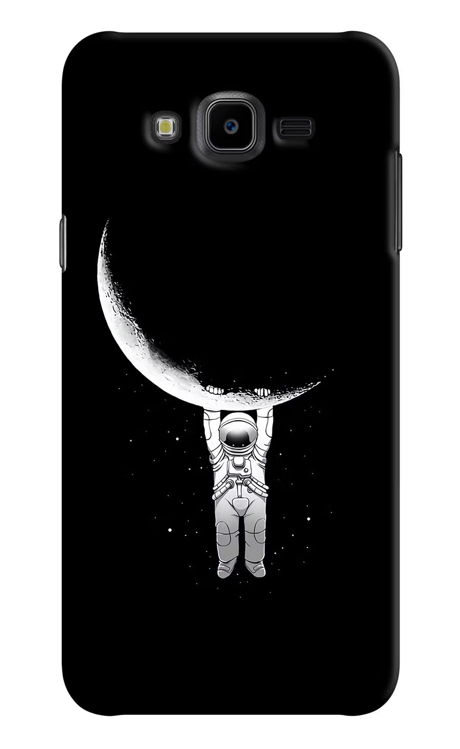 Moon Space Samsung J7 Nxt Back Cover, Hard case