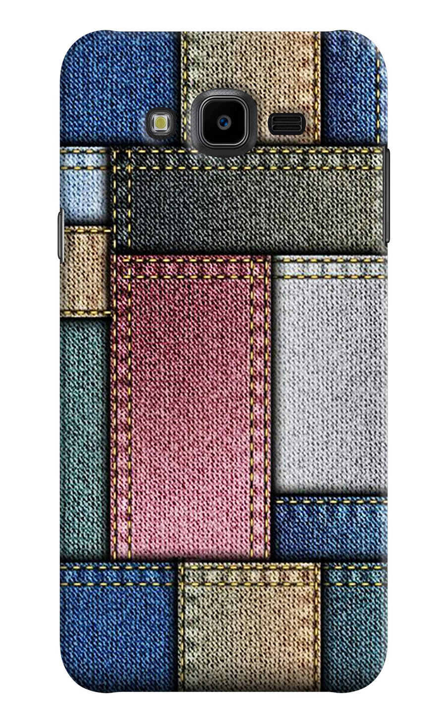 Multicolor Jeans Samsung J7 Nxt Back Cover, Hard case