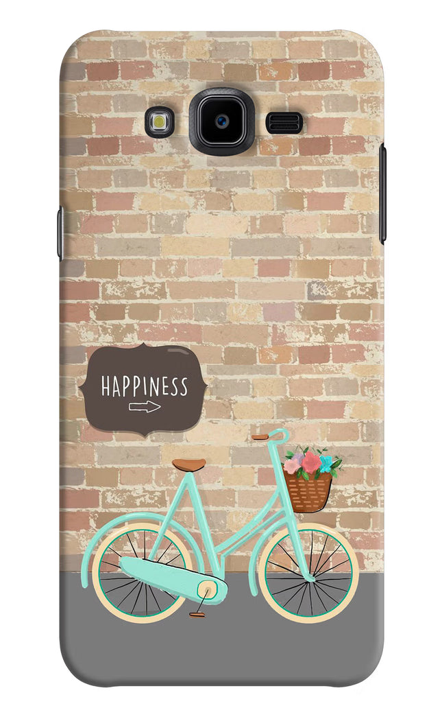 Happiness Artwork Samsung J7 Nxt Hard Case Back Cover by Casekaro