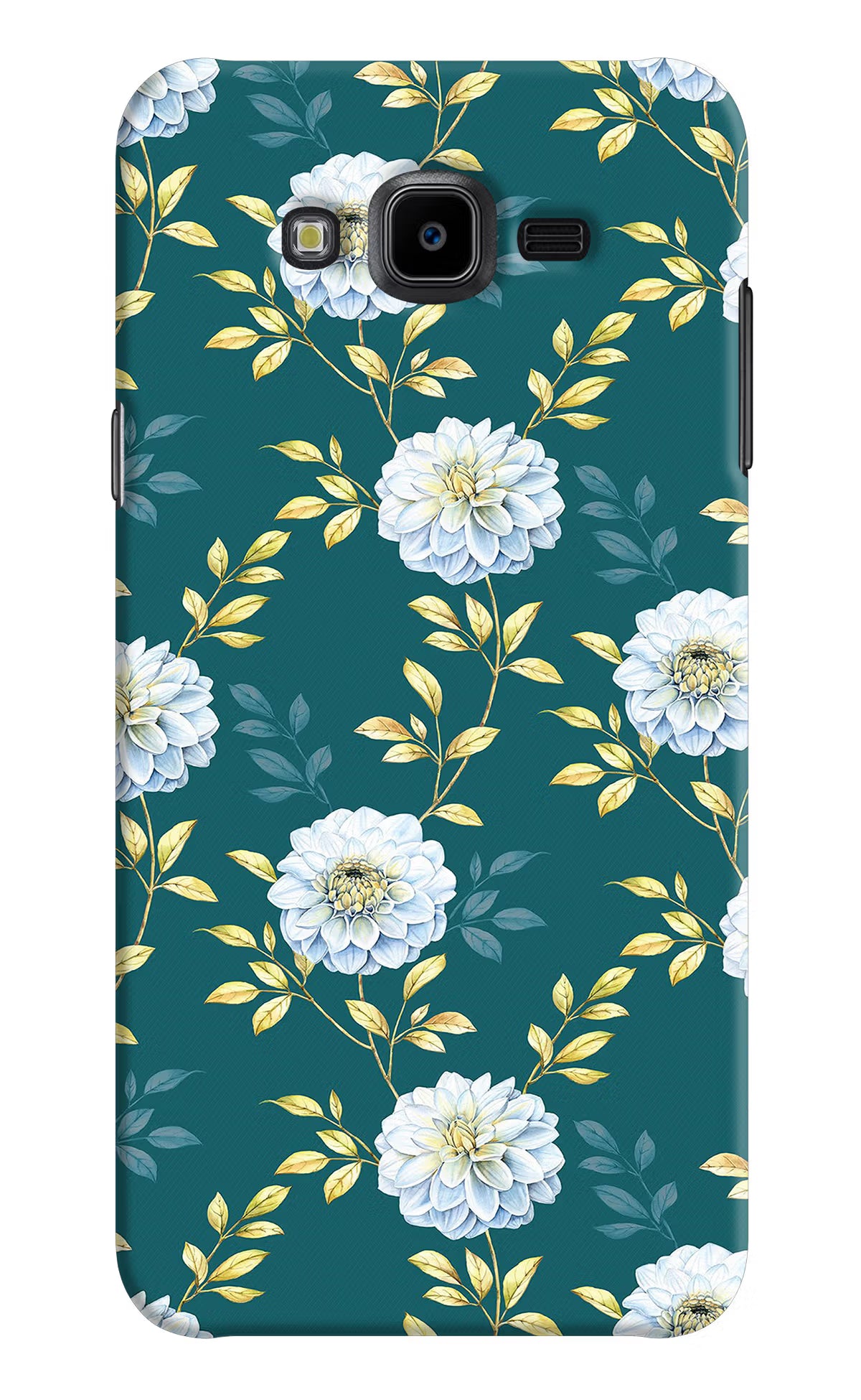 Flowers Samsung J7 Nxt Hard Case Back Cover by Casekaro