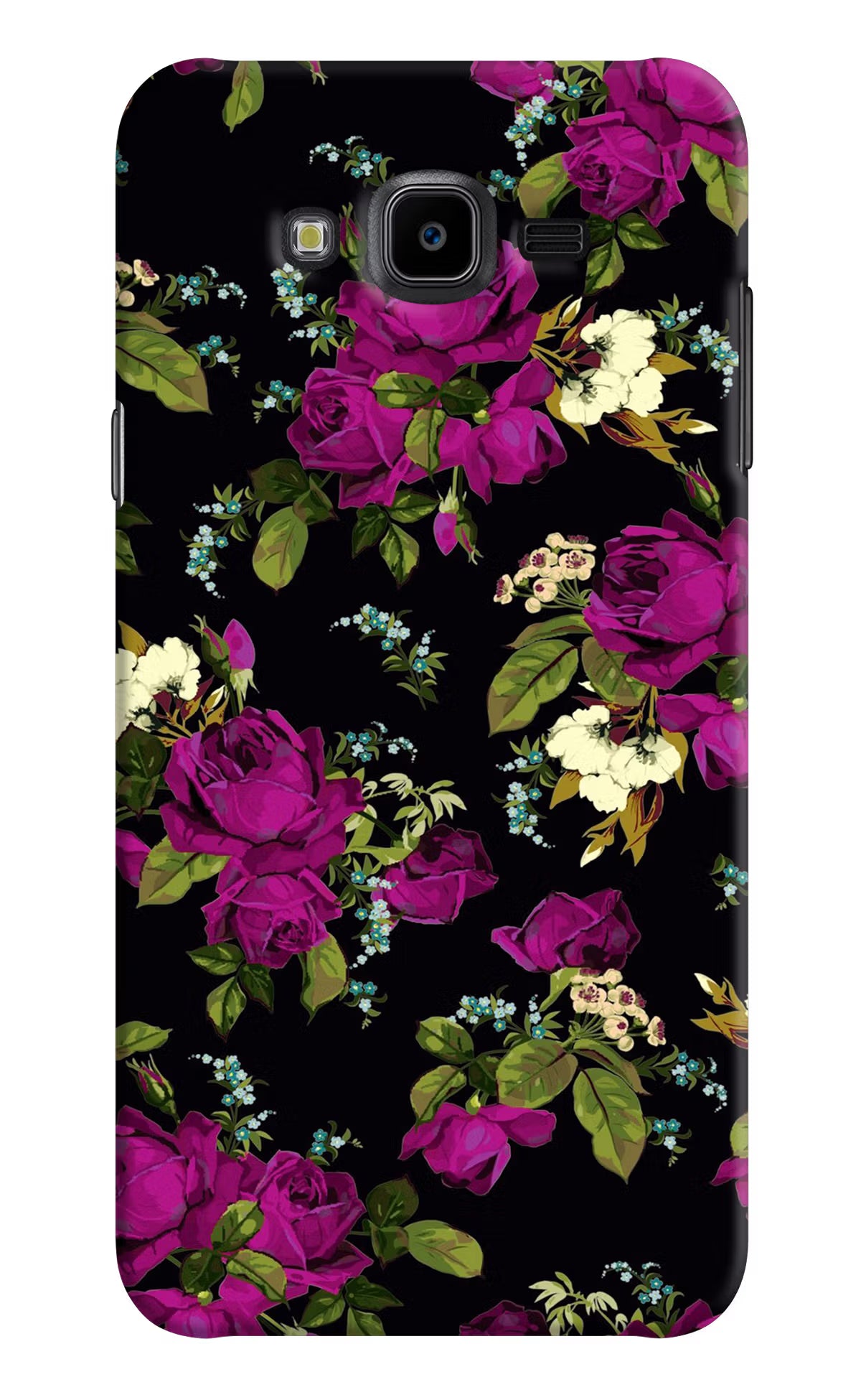 Flowers Samsung J7 Nxt Hard Case Back Cover by Casekaro