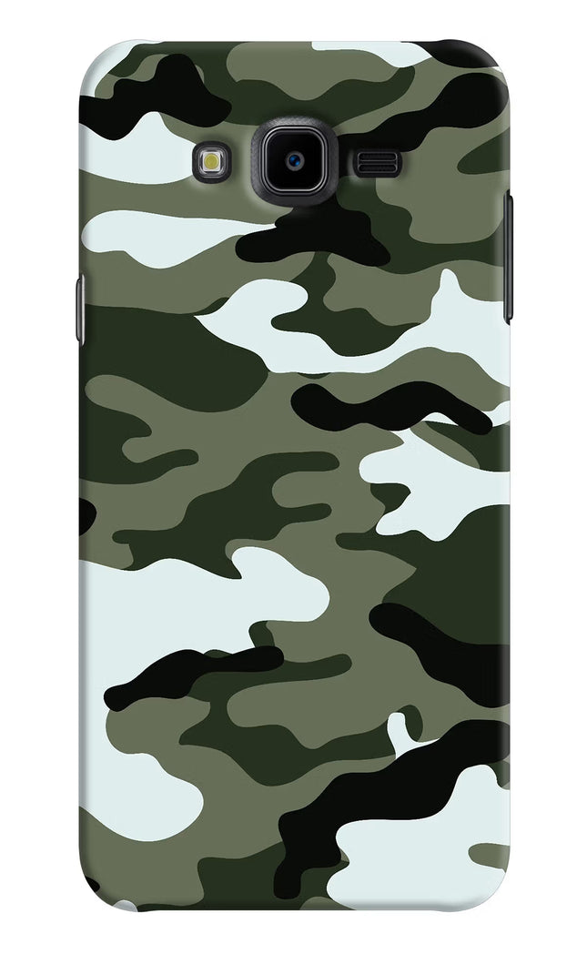 Camouflage Samsung J7 Nxt Hard Case Back Cover by Casekaro