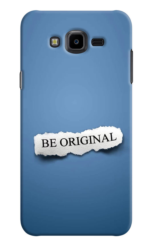 Be Original Samsung J7 Nxt Hard Case Back Cover by Casekaro