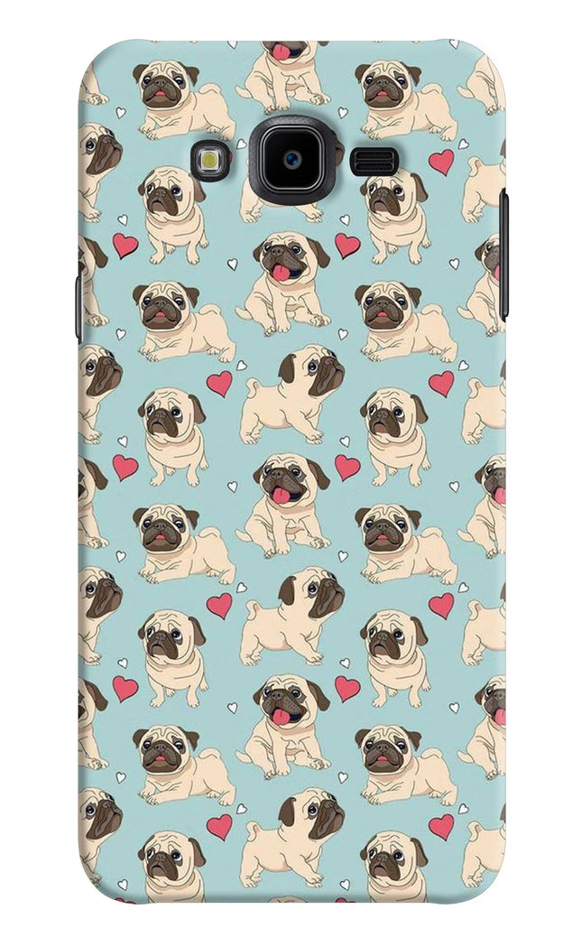 Pug Dog Samsung J7 Nxt Hard Case Back Cover by Casekaro