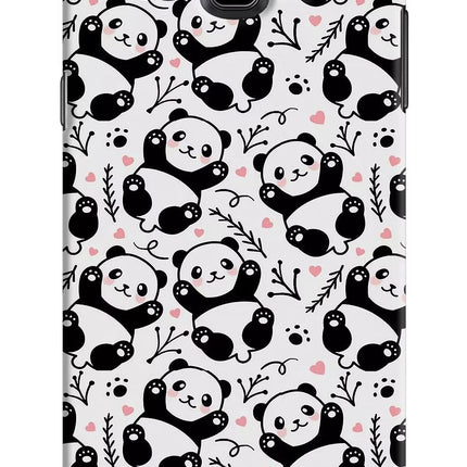 Cute Panda Samsung J7 Nxt Hard Case Back Cover by Casekaro