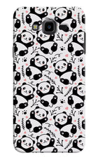 Cute Panda Samsung J7 Nxt Hard Case Back Cover by Casekaro