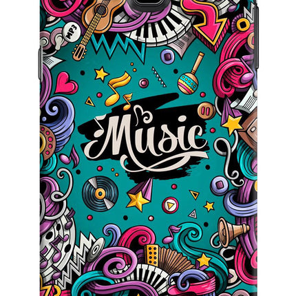 Music Graffiti Samsung J7 Nxt Hard Case Back Cover by Casekaro