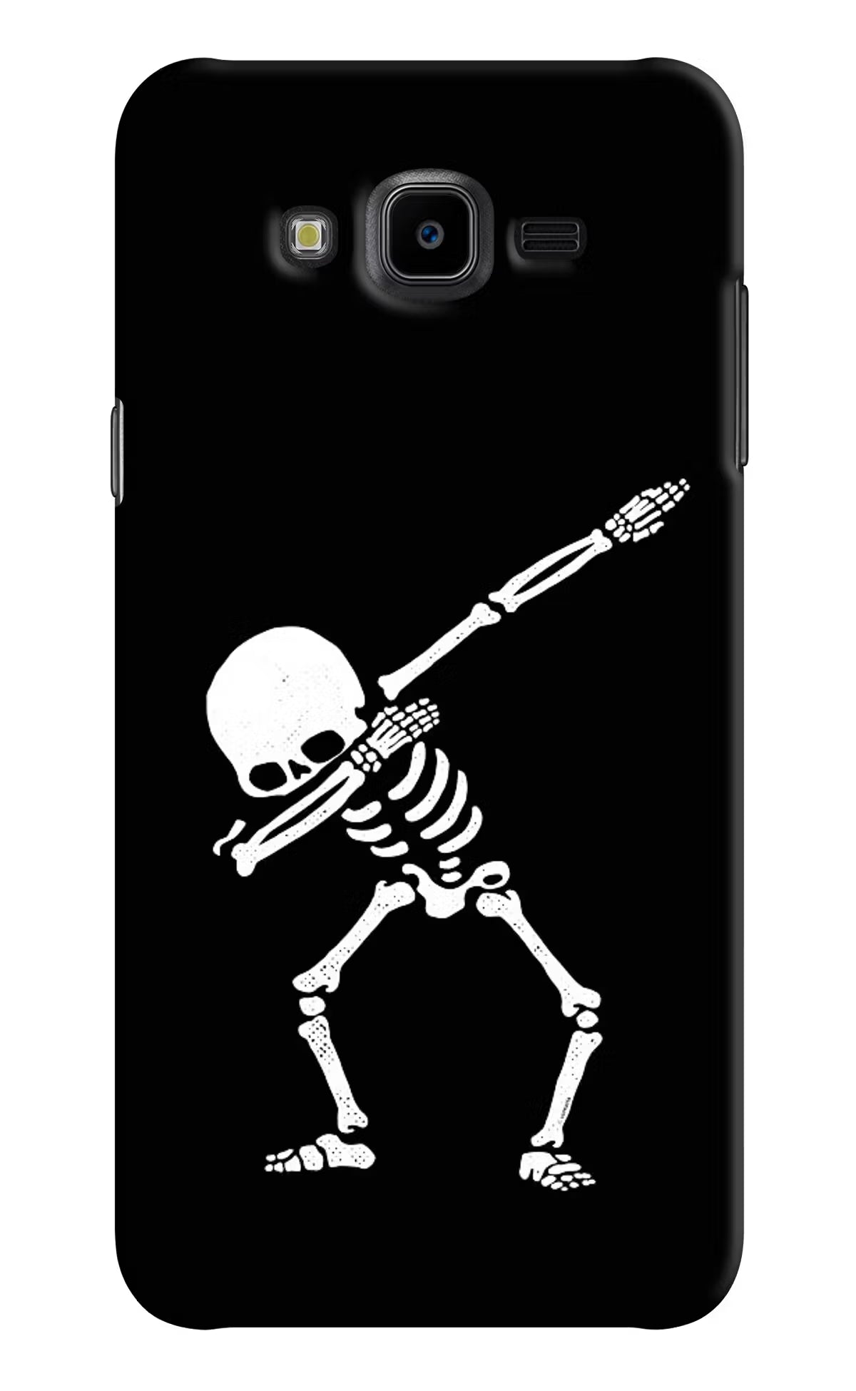 Dabbing Skeleton Art Samsung J7 Nxt Hard Case Back Cover by Casekaro
