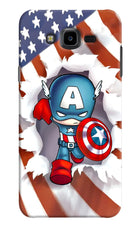Captain America Samsung J7 Nxt Hard Case Back Cover by Casekaro
