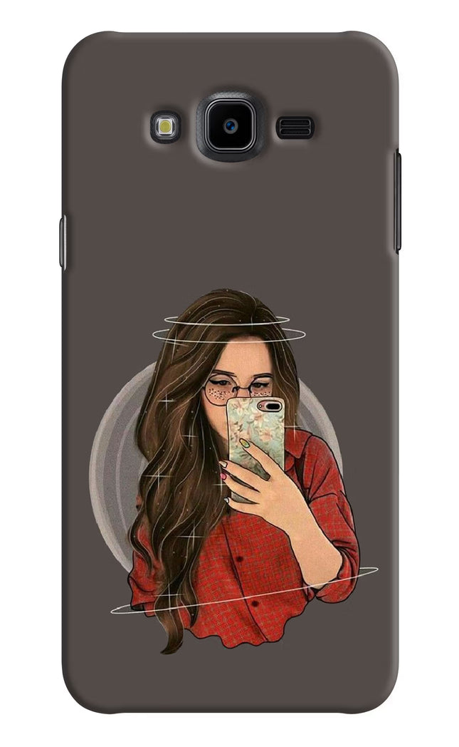 Selfie Queen Samsung J7 Nxt Hard Case Back Cover by Casekaro