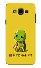 I'm on Ninja Diet Samsung J7 Nxt Hard Case Back Cover by Casekaro