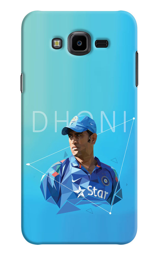 Dhoni Artwork Samsung J7 Nxt Hard Case Back Cover by Casekaro