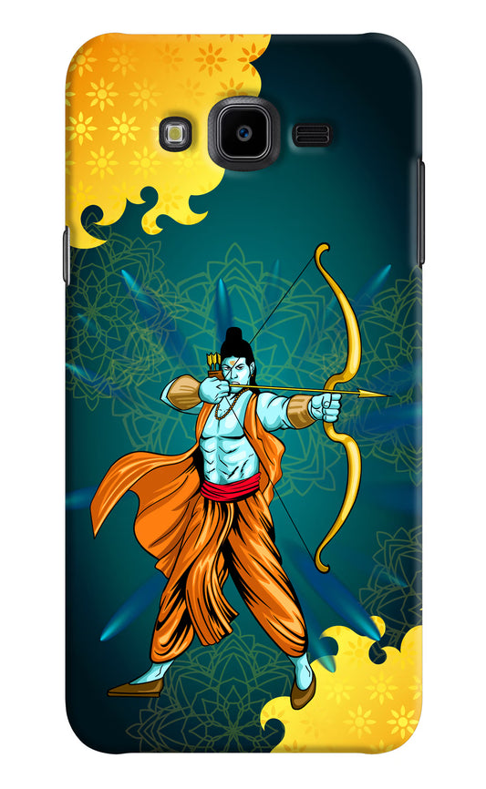 Lord Ram - 6 Samsung J7 Nxt Hard Case Back Cover by Casekaro