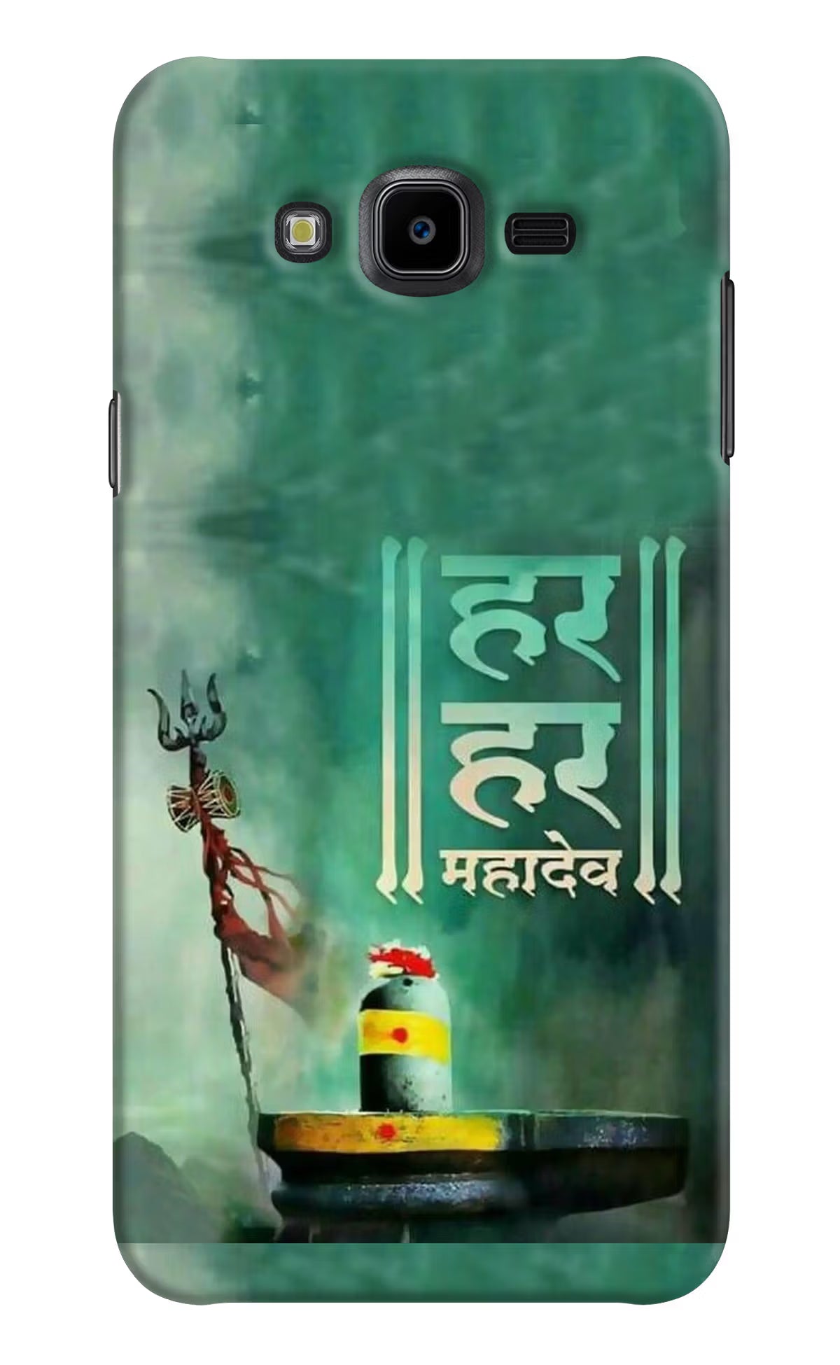 Har Har Mahadev Shivling Samsung J7 Nxt Hard Case Back Cover by Casekaro