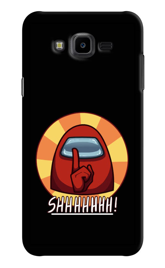 Among Us Shhh! Samsung J7 Nxt Hard Case Back Cover by Casekaro