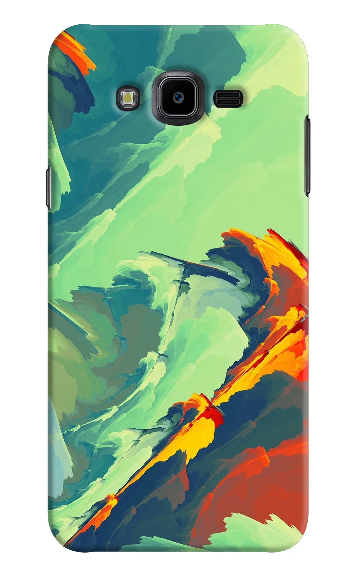 Paint Art Samsung J7 Nxt Hard Case Back Cover by Casekaro