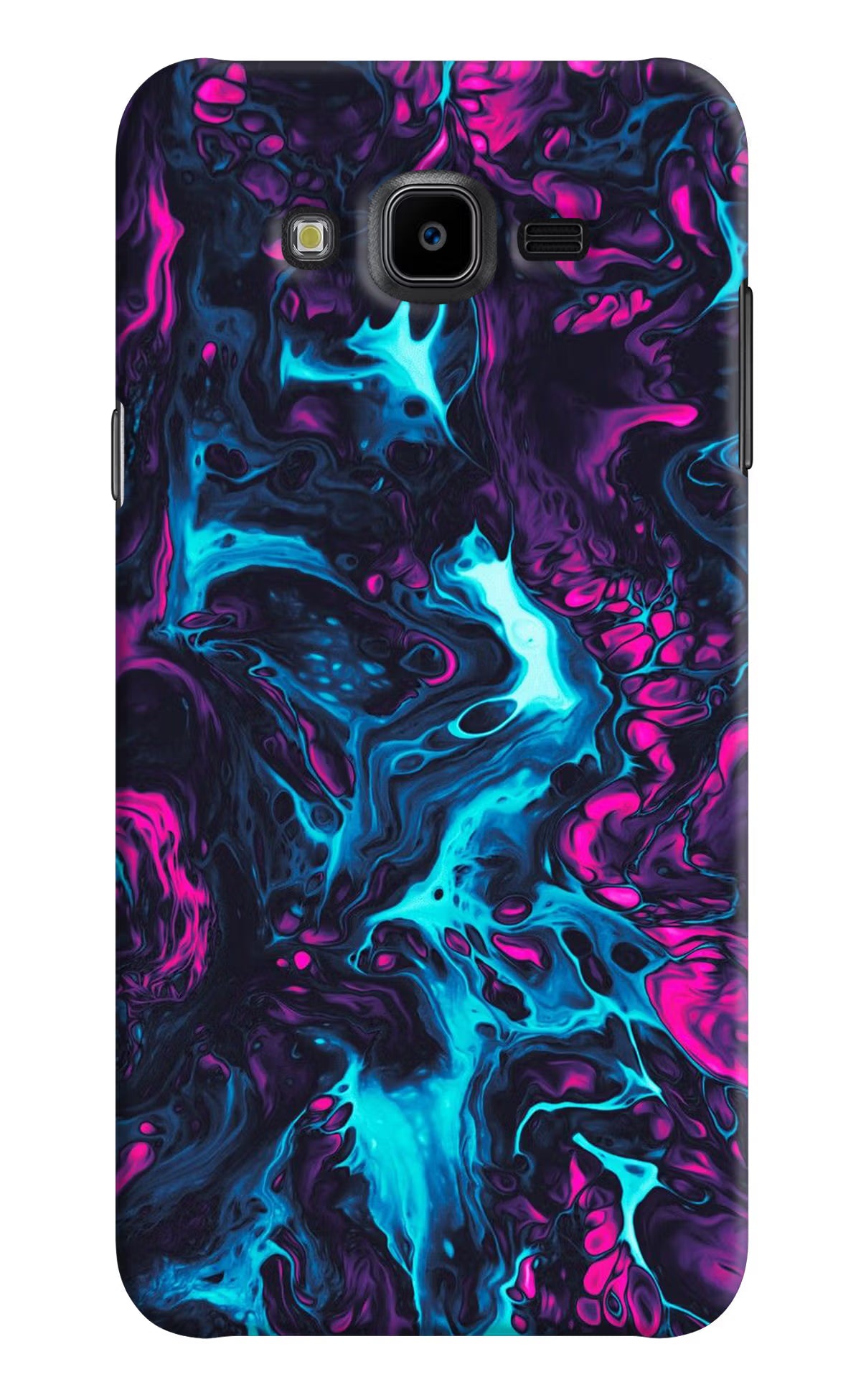Abstract Samsung J7 Nxt Hard Case Back Cover by Casekaro