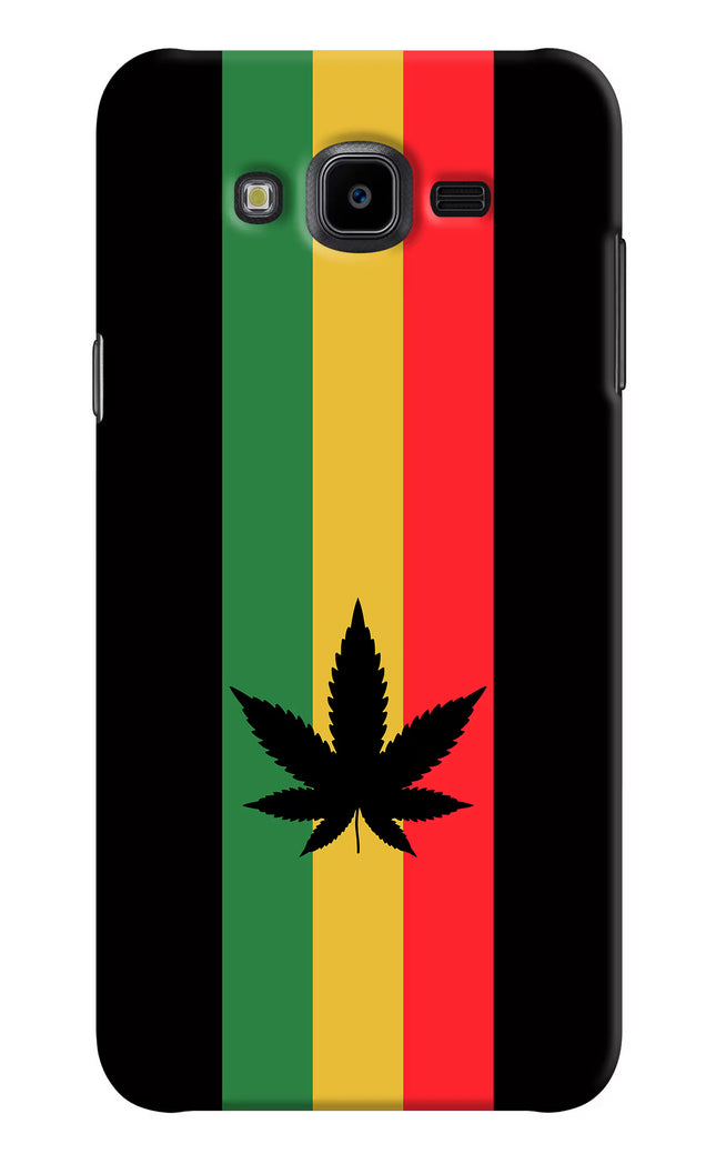 Weed Flag Samsung J7 Nxt Hard Case Back Cover by Casekaro