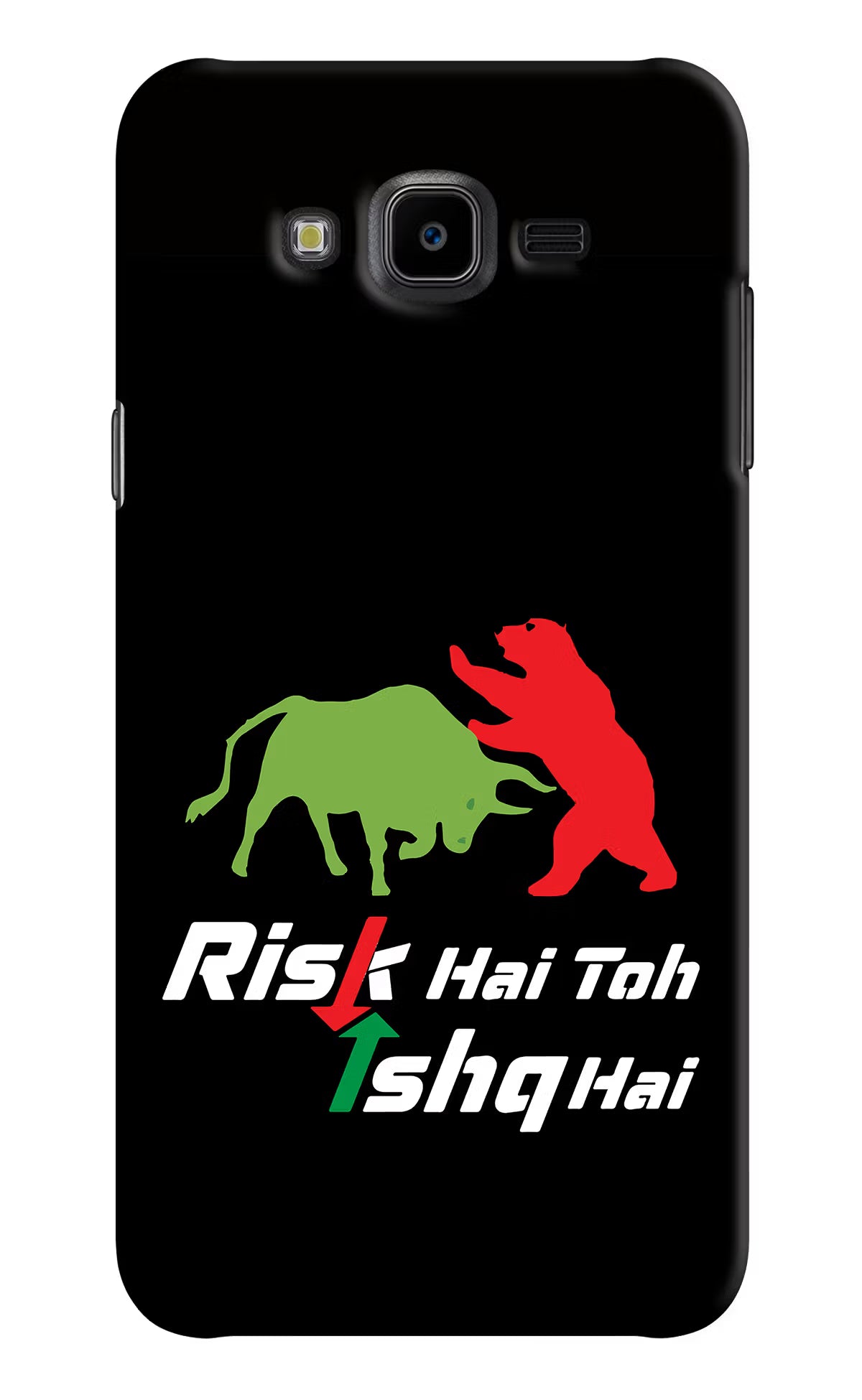 Risk Hai Toh Ishq Hai Samsung J7 Nxt Hard Case Back Cover by Casekaro
