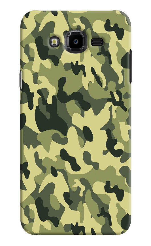Camouflage Samsung J7 Nxt Hard Case Back Cover by Casekaro