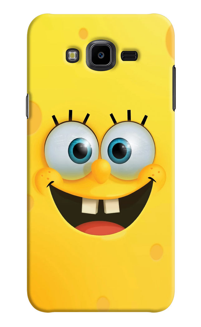 Sponge 1 Samsung J7 Nxt Hard Case Back Cover by Casekaro