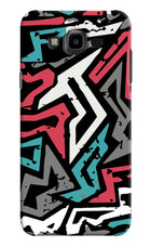 Geometric Graffiti Samsung J7 Nxt Hard Case Back Cover by Casekaro