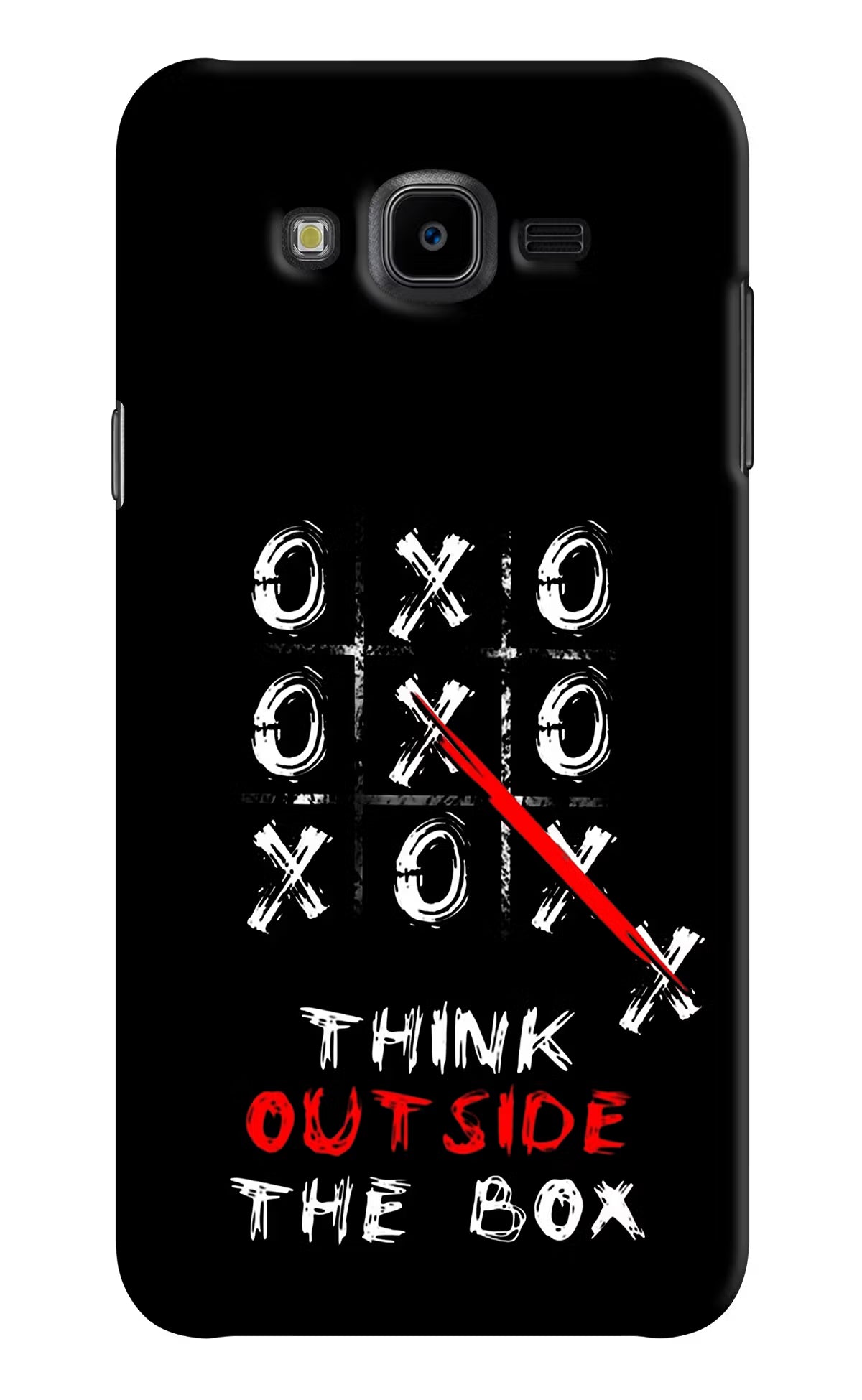 Think out of the BOX Samsung J7 Nxt Hard Case Back Cover by Casekaro